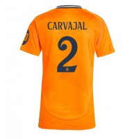 Real Madrid Daniel Carvajal #2 Fußballbekleidung Auswärtstrikot Damen 2024-25 Kurzarm